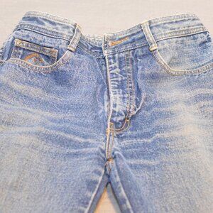 Vintage 80s Jordache Jeans Mens 30" waist & Long Length Unhemmed Made in Hong Ko
